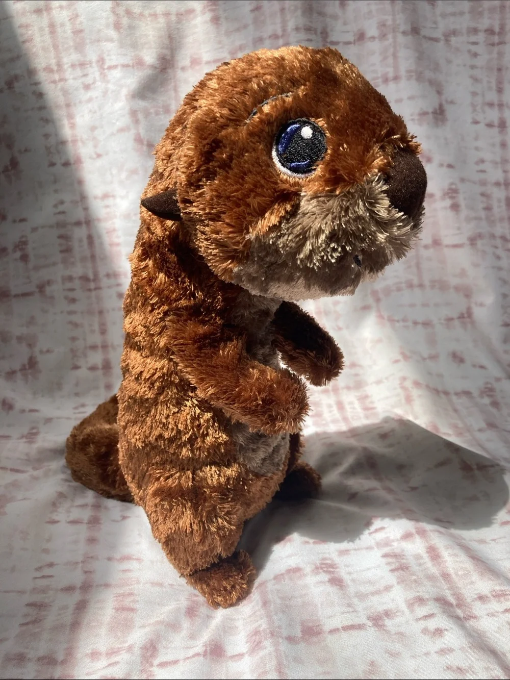 Disney Store Pixar Finding Dory Sea Otter Plush Stuffed Animal Soft Eyes 10”